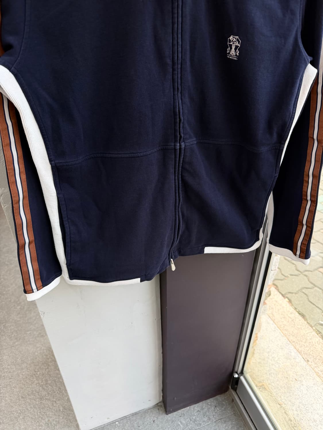 M/ 브루넬로쿠치넬리 로고 트랙져지 집업자켓 상품이미지6