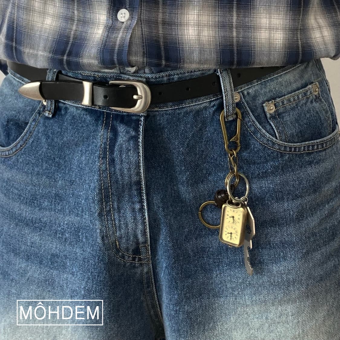 [Unisex] 쿼츠 엔틱 시계 키링 열쇠고리 상품이미지3