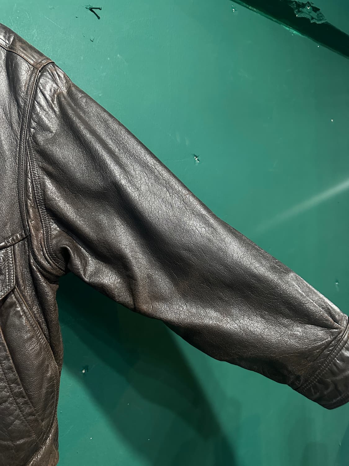 90s소가죽 a-2자켓 105 상품이미지3