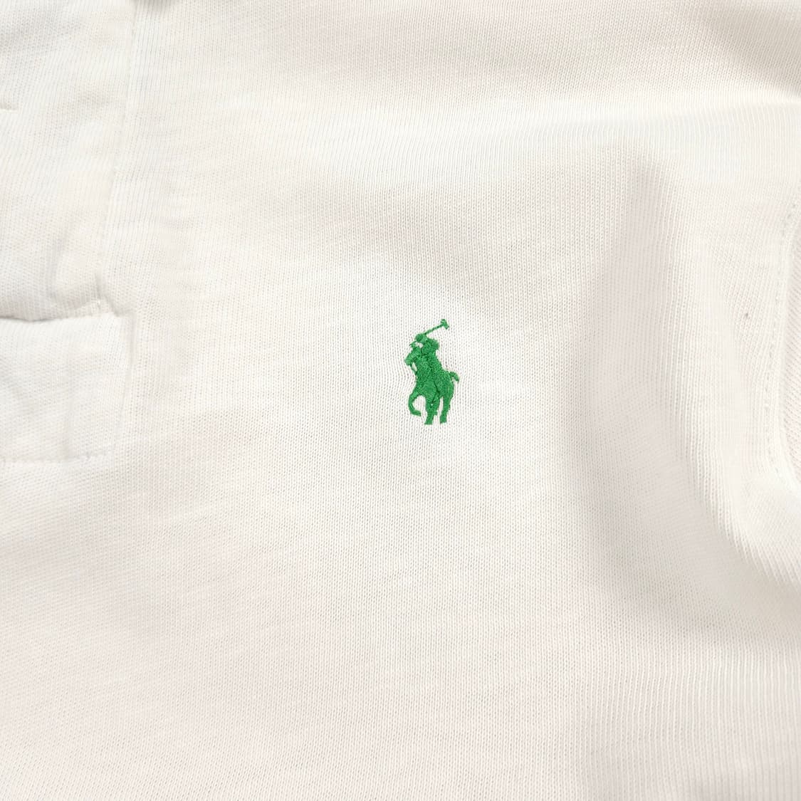 L(100) 폴로 랄프로렌 스탠다드 화이트 럭비티 상품이미지3