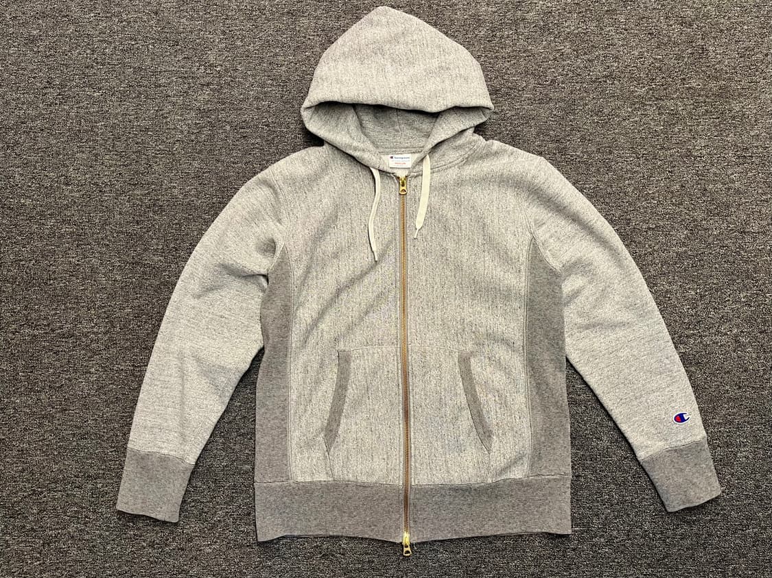 [90~95] 챔피온 리버스위브 후드집업 M  상품이미지1