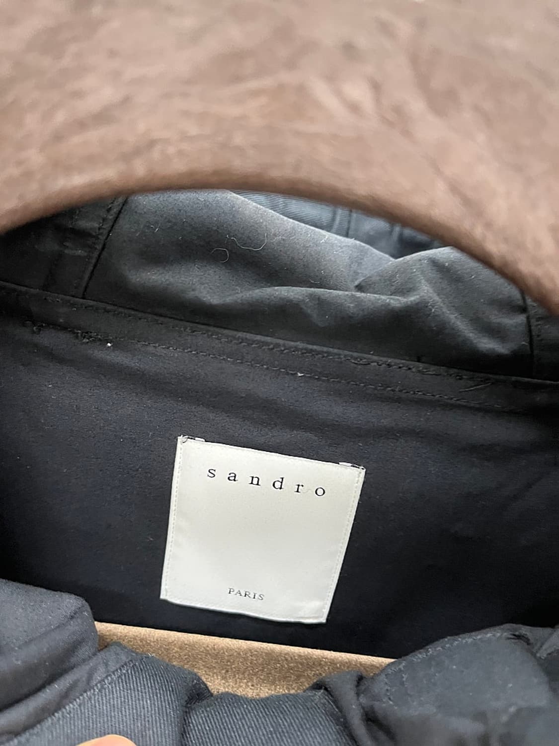 105-110) 산드로 코튼 후드 아노락  상품이미지9