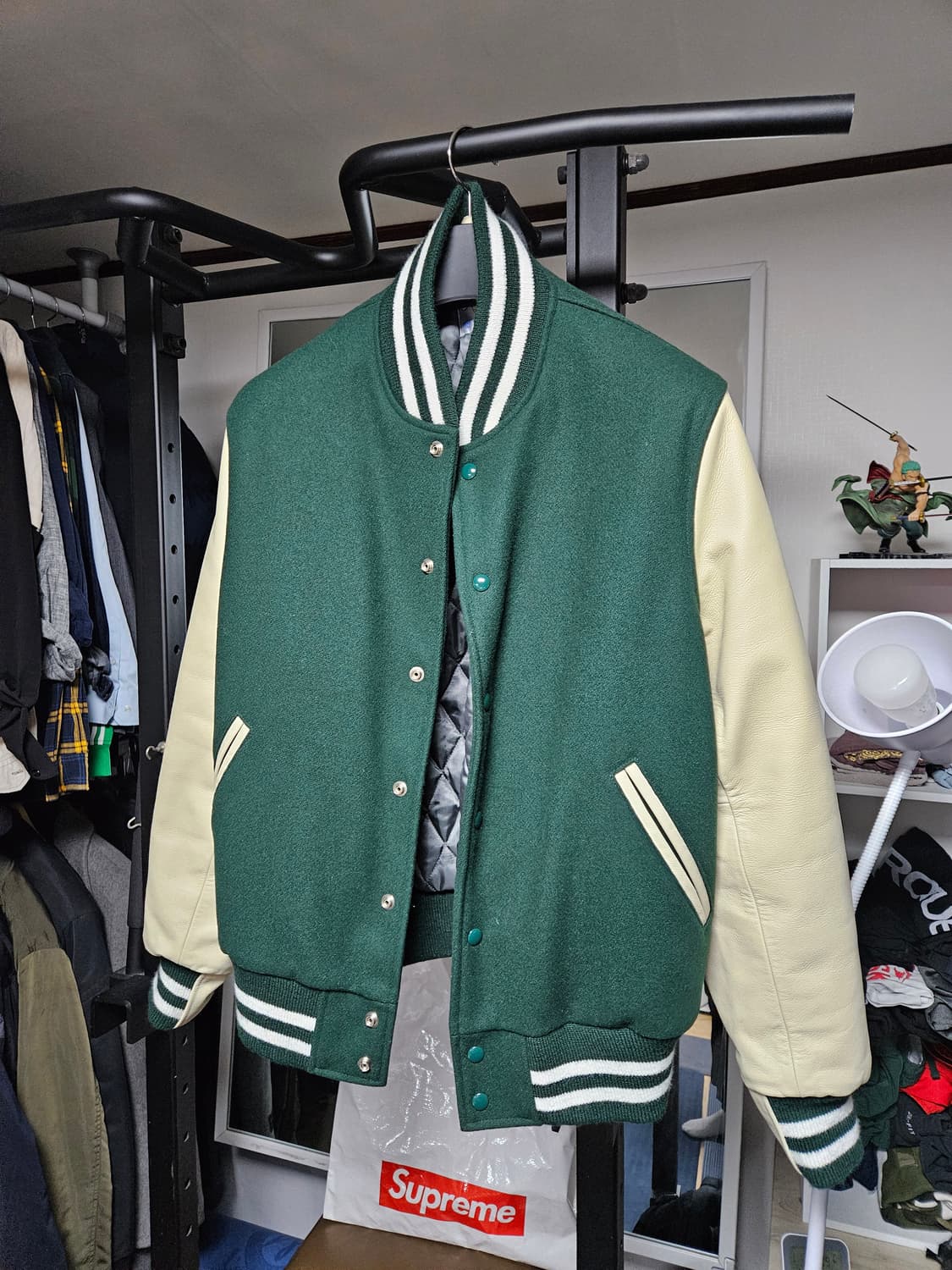 골든베어 바시티 포레스트 그린 / 스톤 클래식핏 XL 상품이미지1