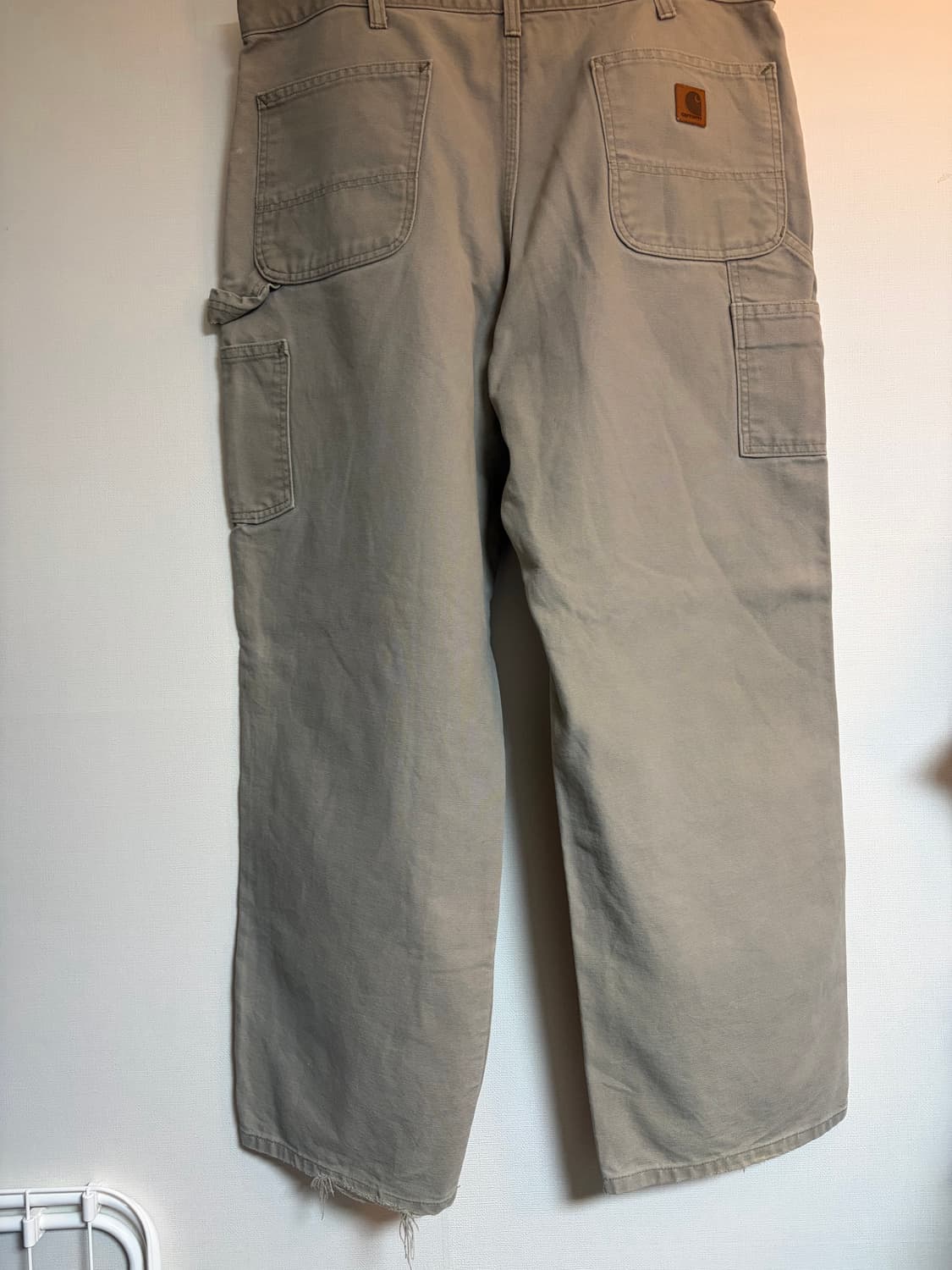 칼하트 워크 팬츠 베이지 38x30 상품이미지2