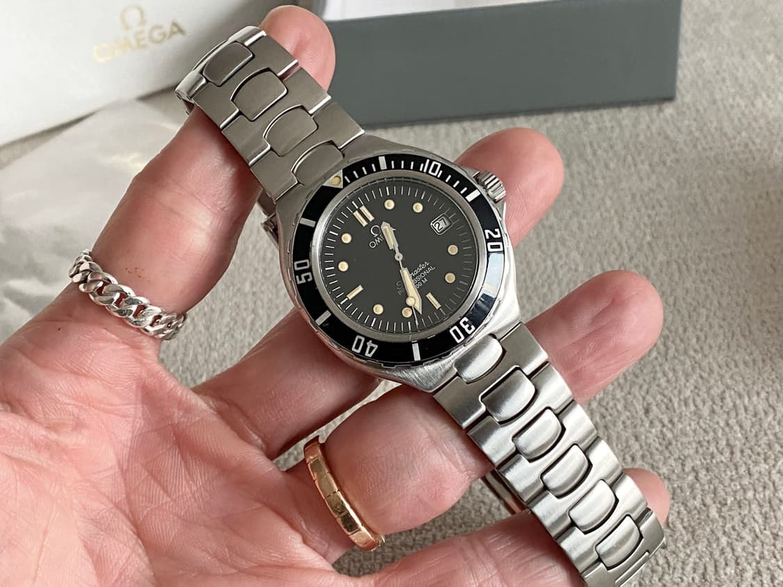 오메가 씨마스터 프로페셔널 200M 쿼츠 스틸 36MM 미듐 상품이미지4