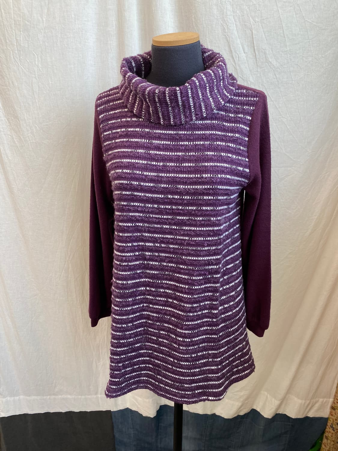 CORAL 퍼플 니트탑(M-L) 상품이미지10