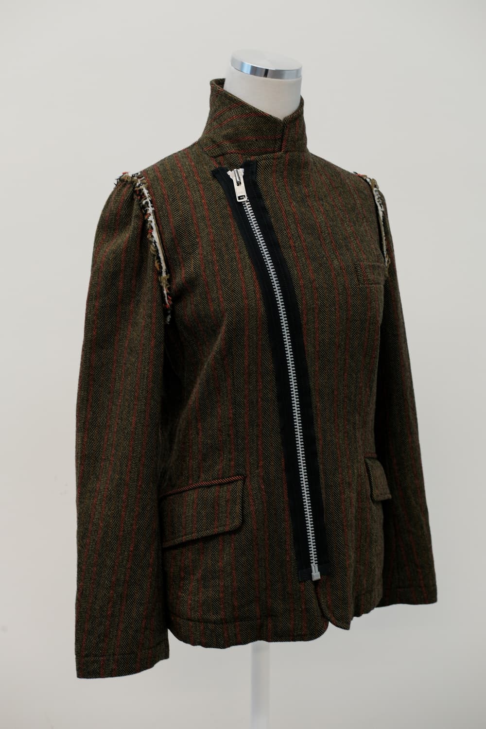 Comme des garcons tweed docking jacket 상품이미지4