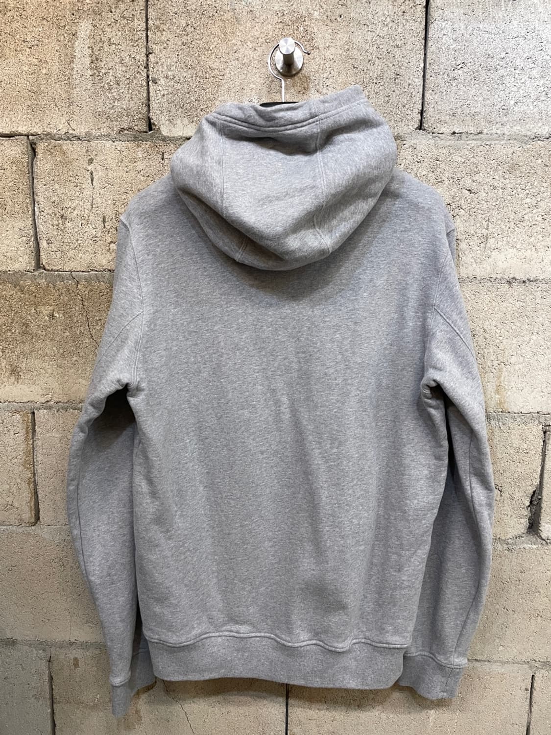 스톤 아일랜드 브러쉬드 코튼 크루넥 후드 티셔츠 상품이미지5