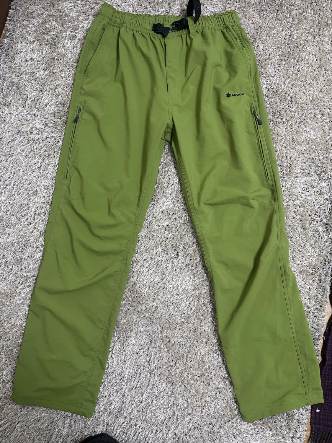 일본판 LOGOS 버클팬츠 사이즈 34-36 상품이미지1