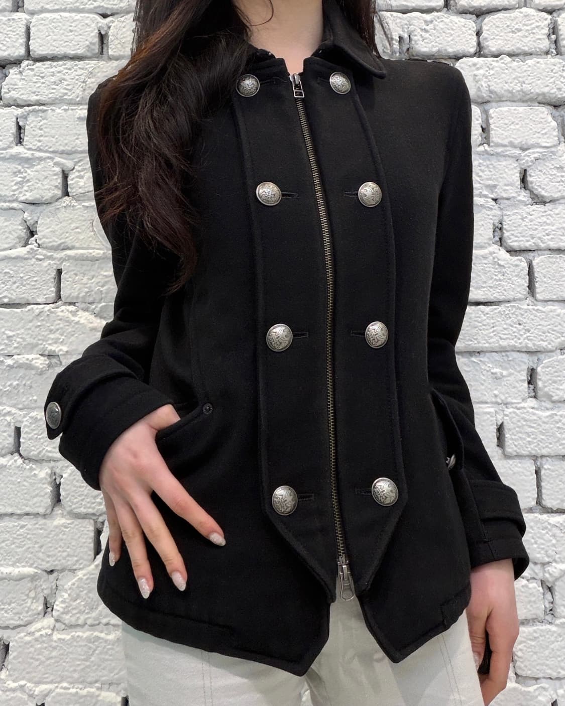 PPFM Two-Way Zip Napoleon Jacket 상품이미지2