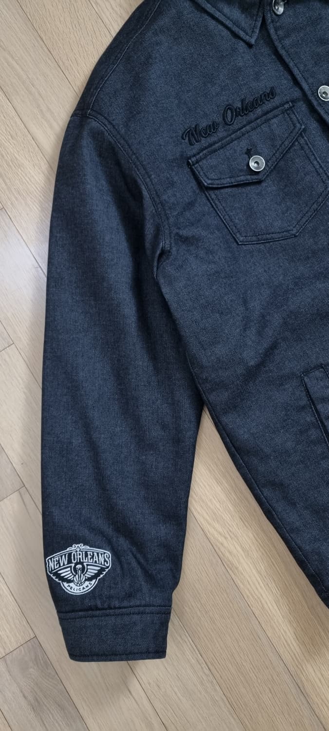 NBA 데님 누빔 패딩 자켓 L _ 남성 상품이미지3