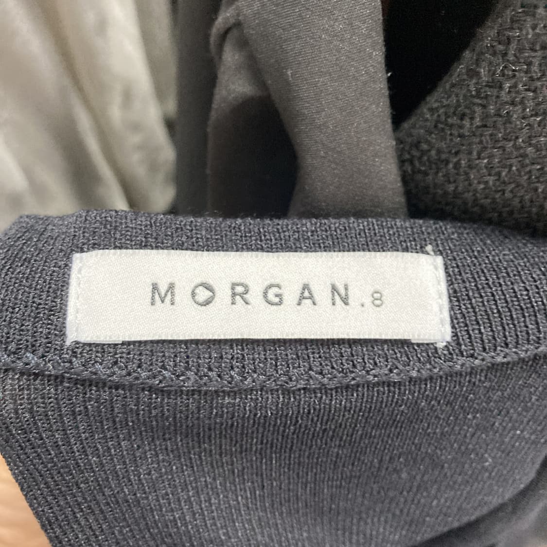 모르간 2024 여성반팔니트티 진네이비 최상 95 상품이미지4