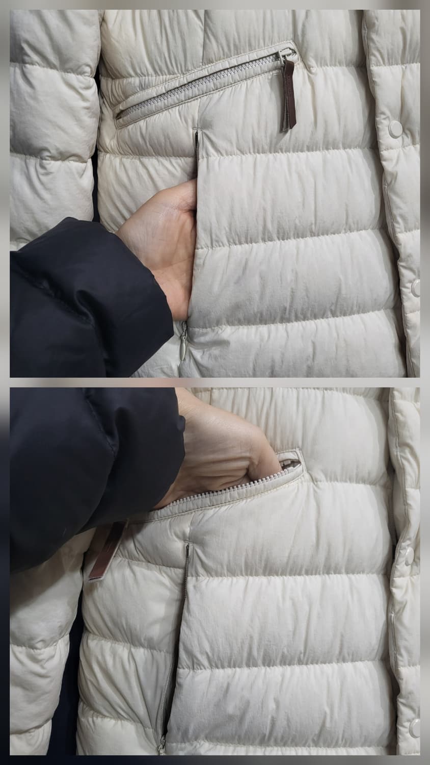 컬롬비아 옴니히트 덕다운 경량패딩 상품이미지6