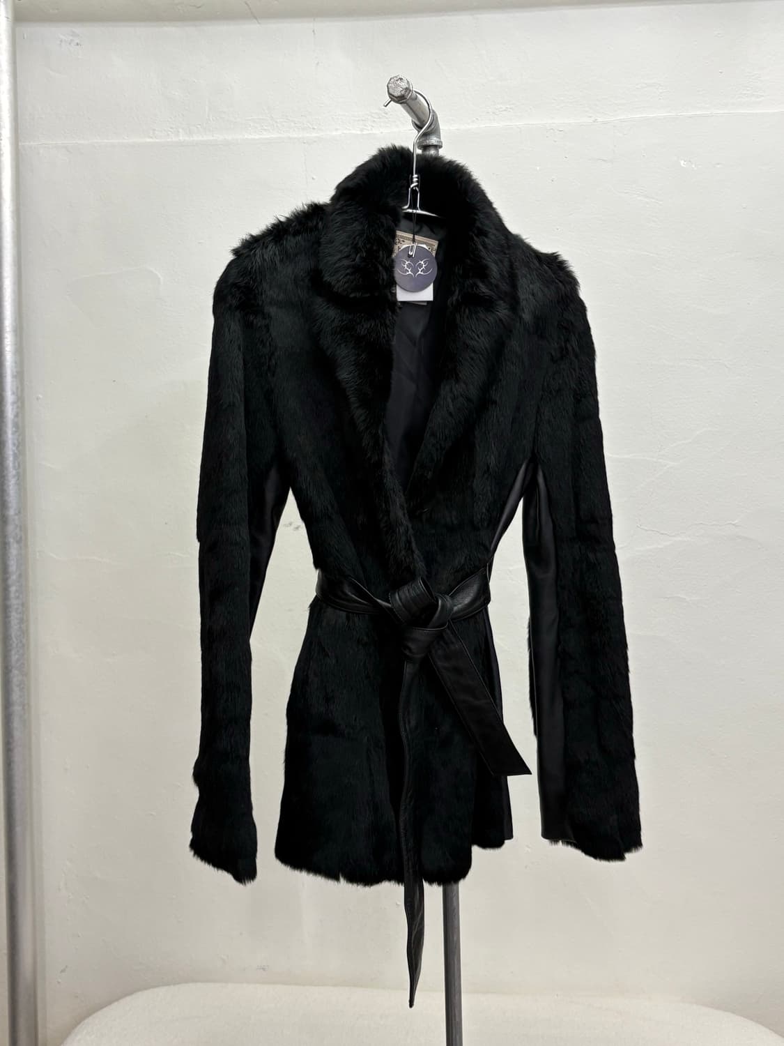 빈티지 가죽 퍼 자켓 상품이미지1