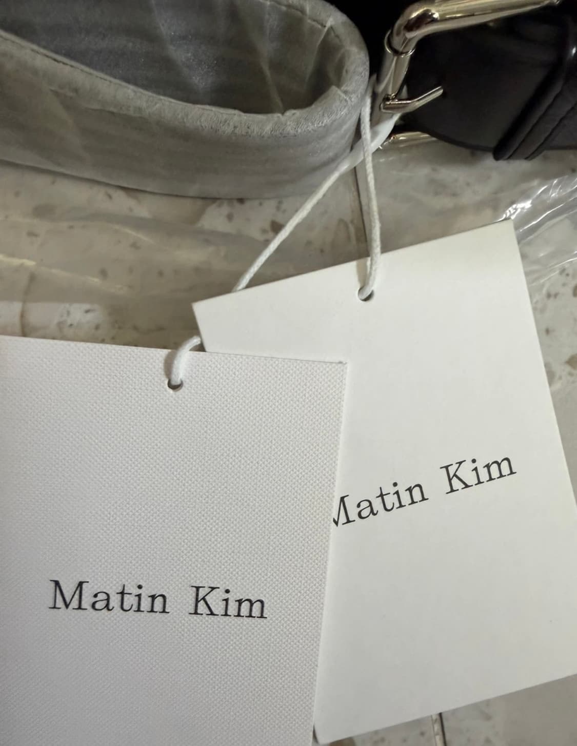 마뗑킴 크로스백 블랙 새상품 상품이미지5