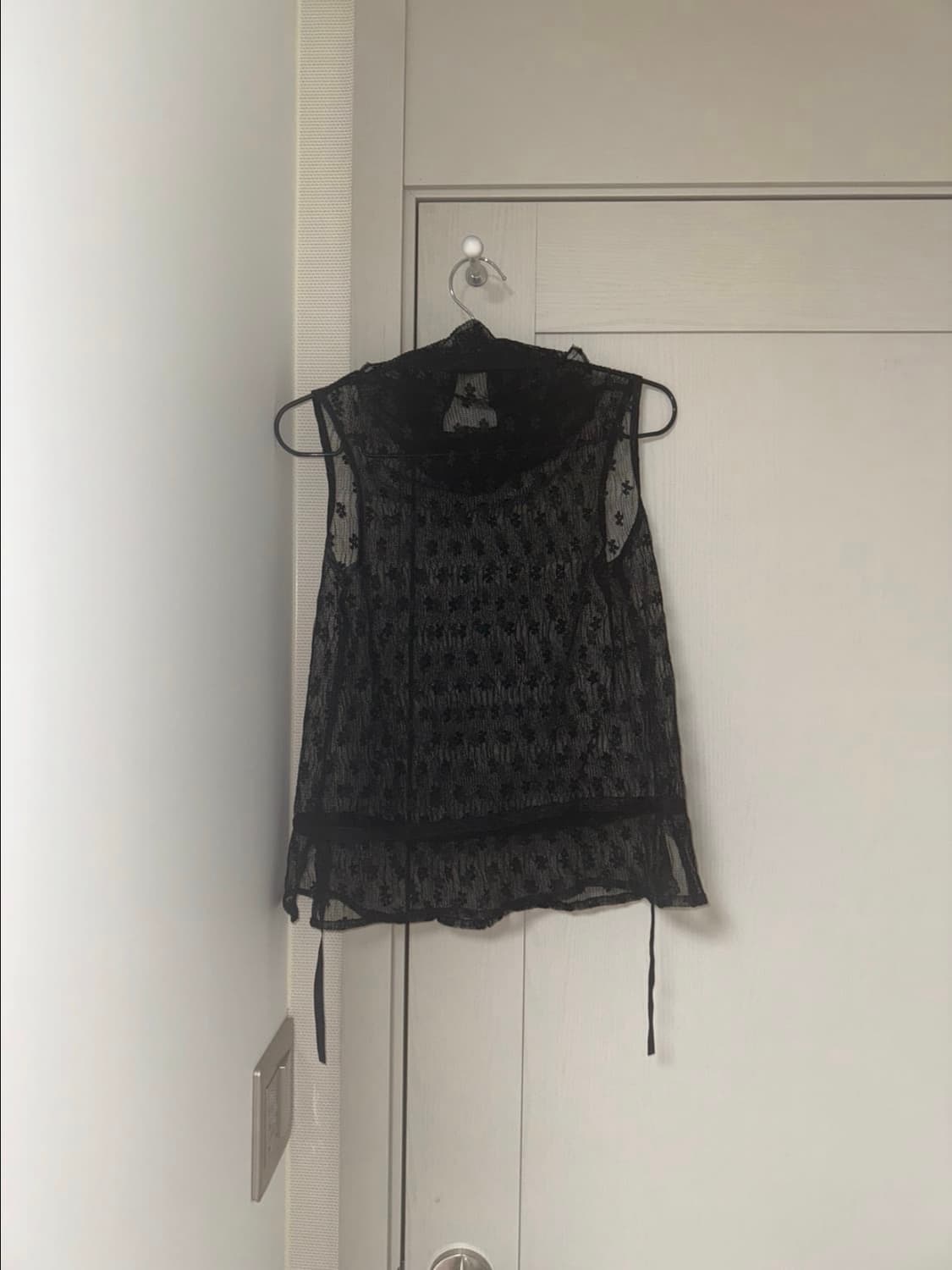 오츠빈티지 시스루 슬리브리스 상품이미지1