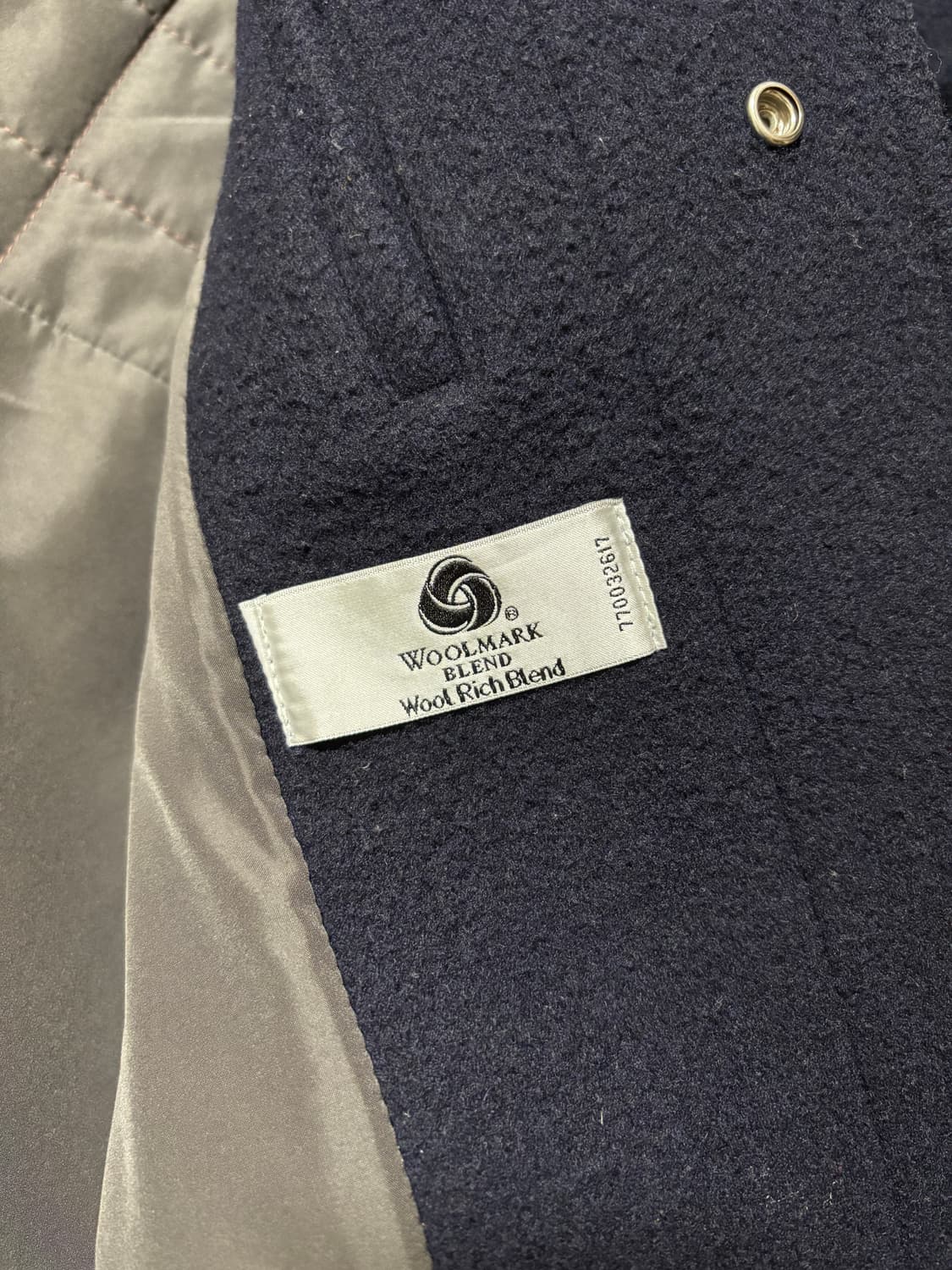 로파이 더플 코트 네이비 상품이미지3