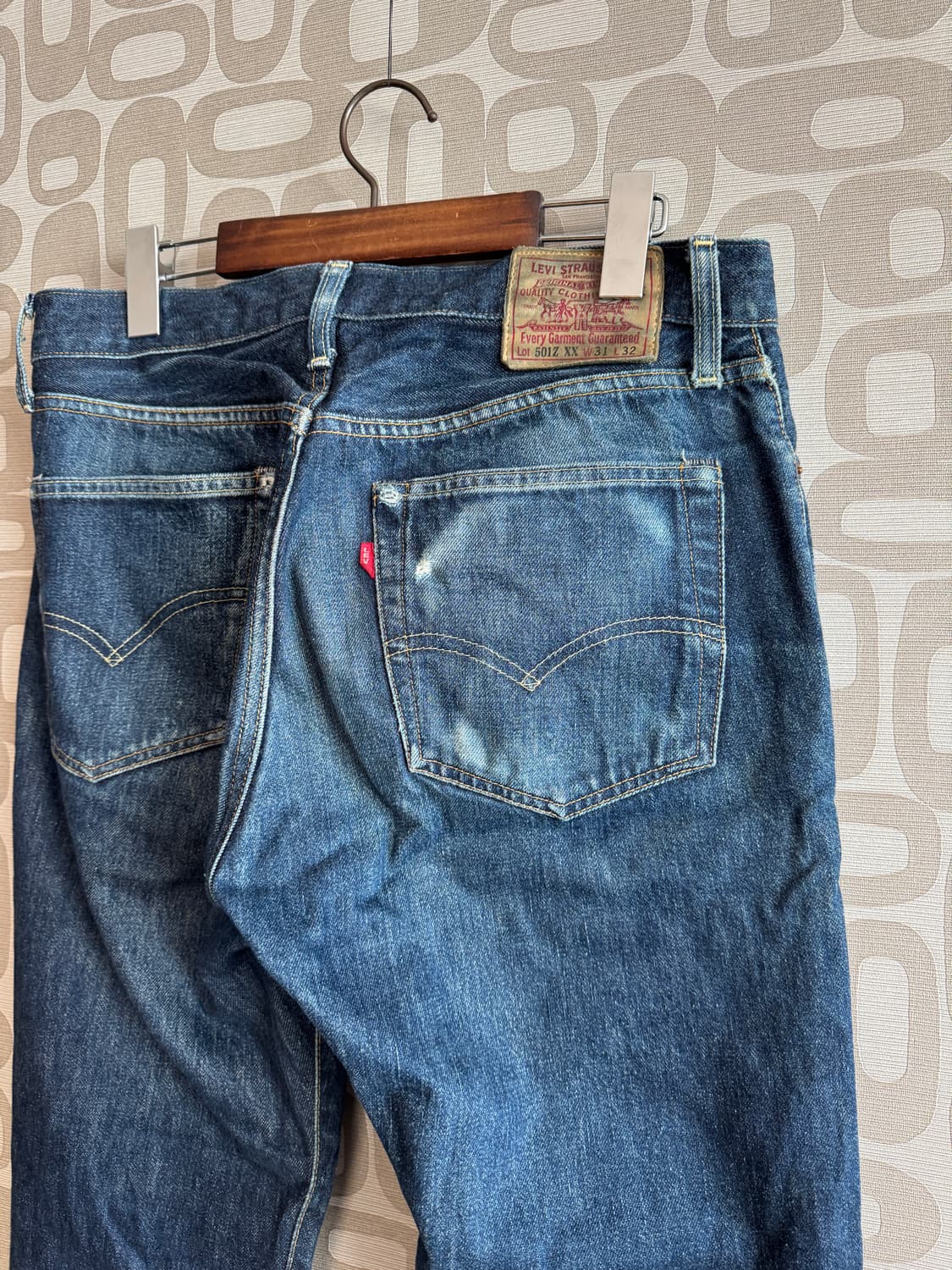 Levi's 리바이스 빈티지 501Z LVC 셀비지 진 데님 청바지 31 상품이미지5