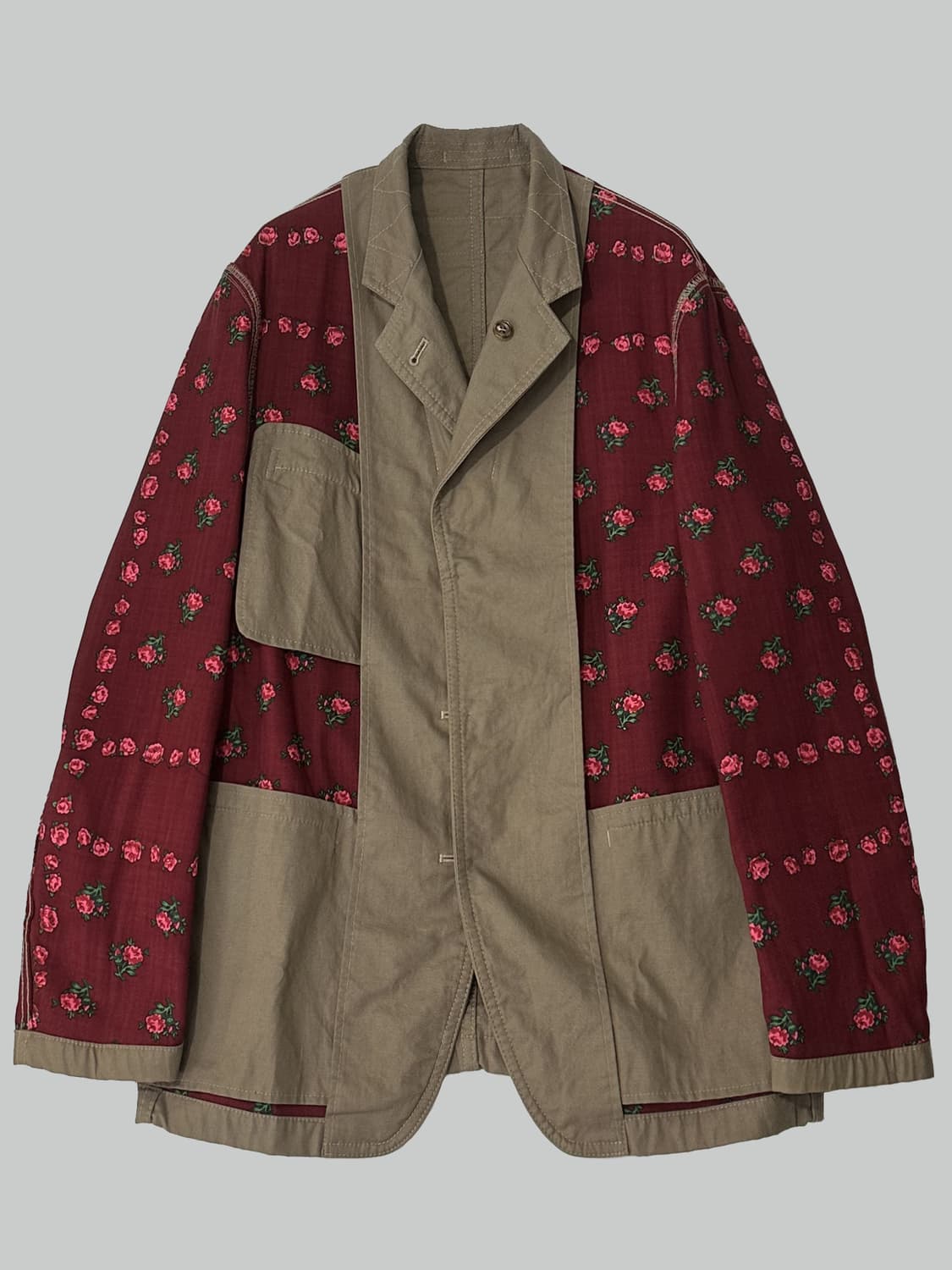 꼼데가르송 옴므 퍼커링 블레이저 상품이미지2