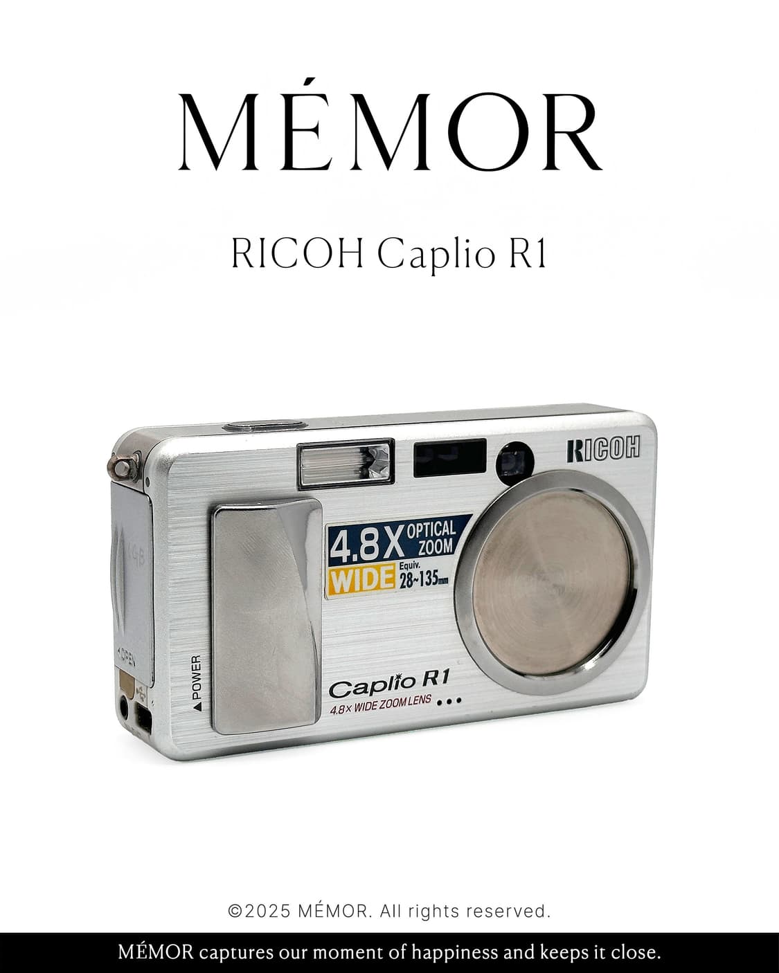 희귀/쿨톤뽀용느낌작례♥️RICOH Caplio R1 리코 디카 상품이미지2