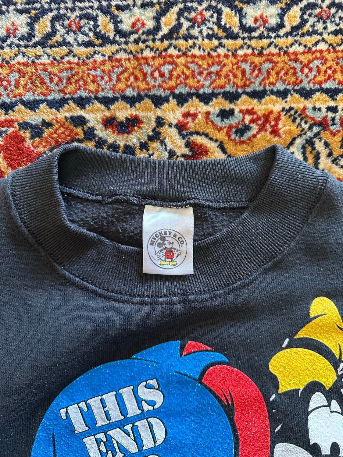 90s Mickey & Co 구피 'THIS END UP' - XL 상품이미지3