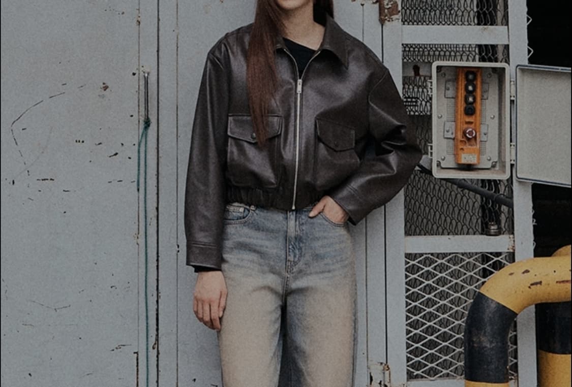 MIXXO 미쏘 페이크레더 자켓 M _ 여성 상품이미지1