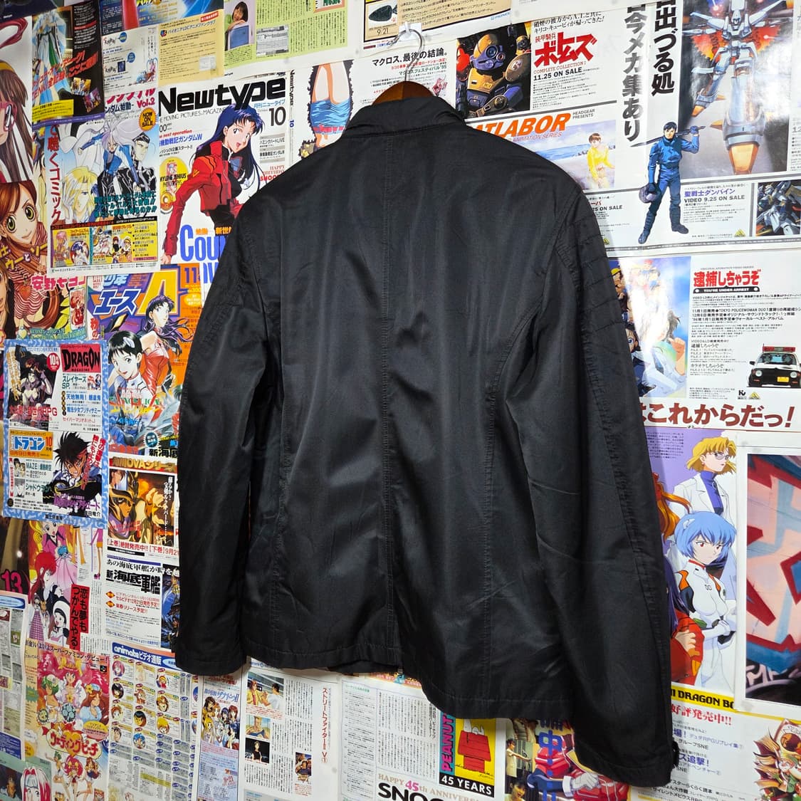 JPN 포켓 지퍼 넥 버클 락시크 자켓 상품이미지5