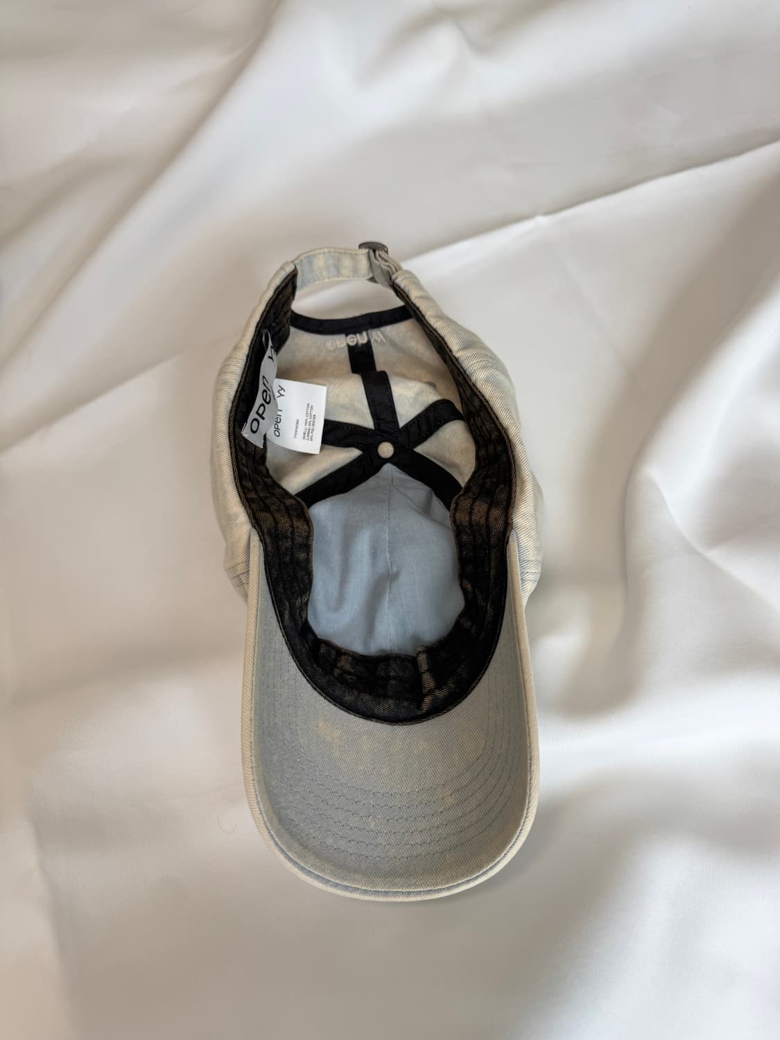 오픈와이와이) YY 코튼 볼캡 블루 상품이미지3