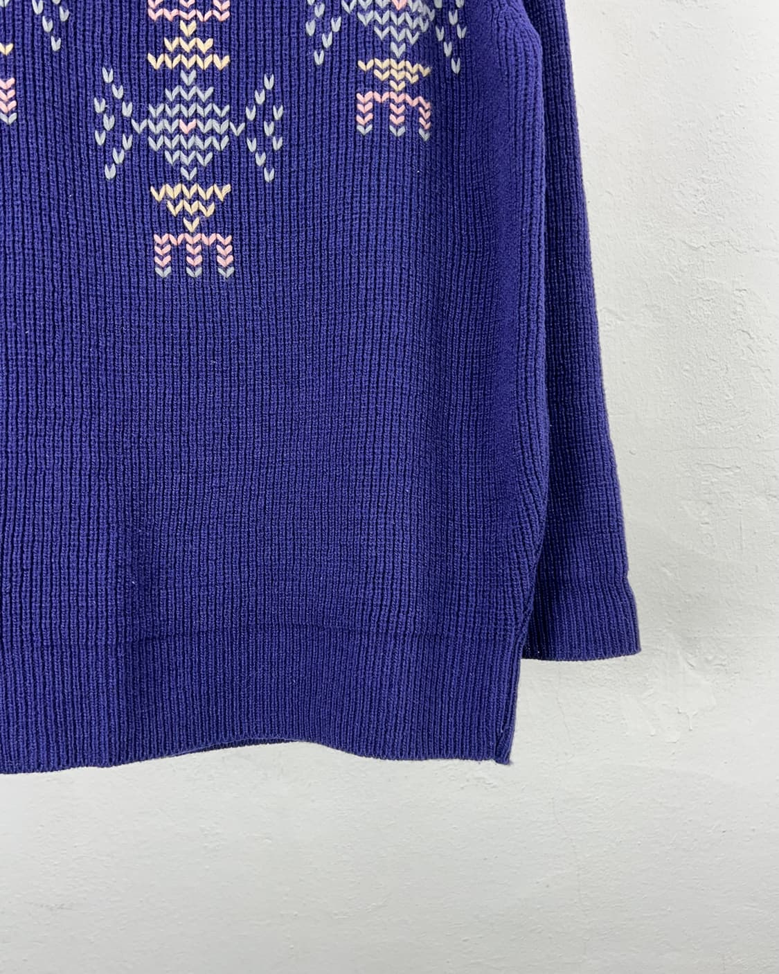 45 알피엠 바이올렛 나바호 울 니트 스웨터 상품이미지5