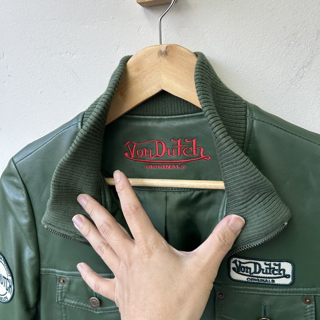 15328 - 본더치 램스킨 레더 자켓 상품이미지4