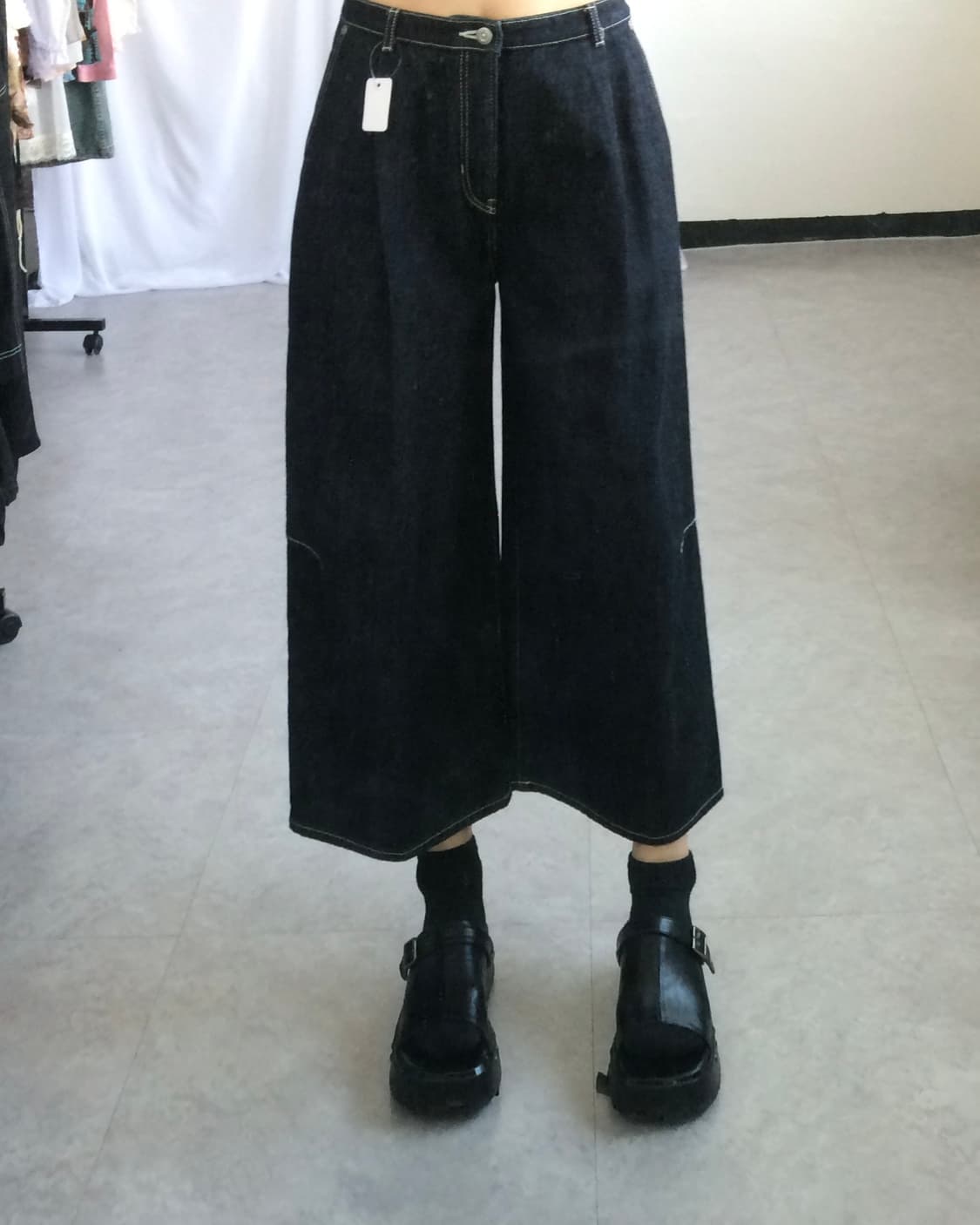 Stitch point denim pnats 상품이미지5