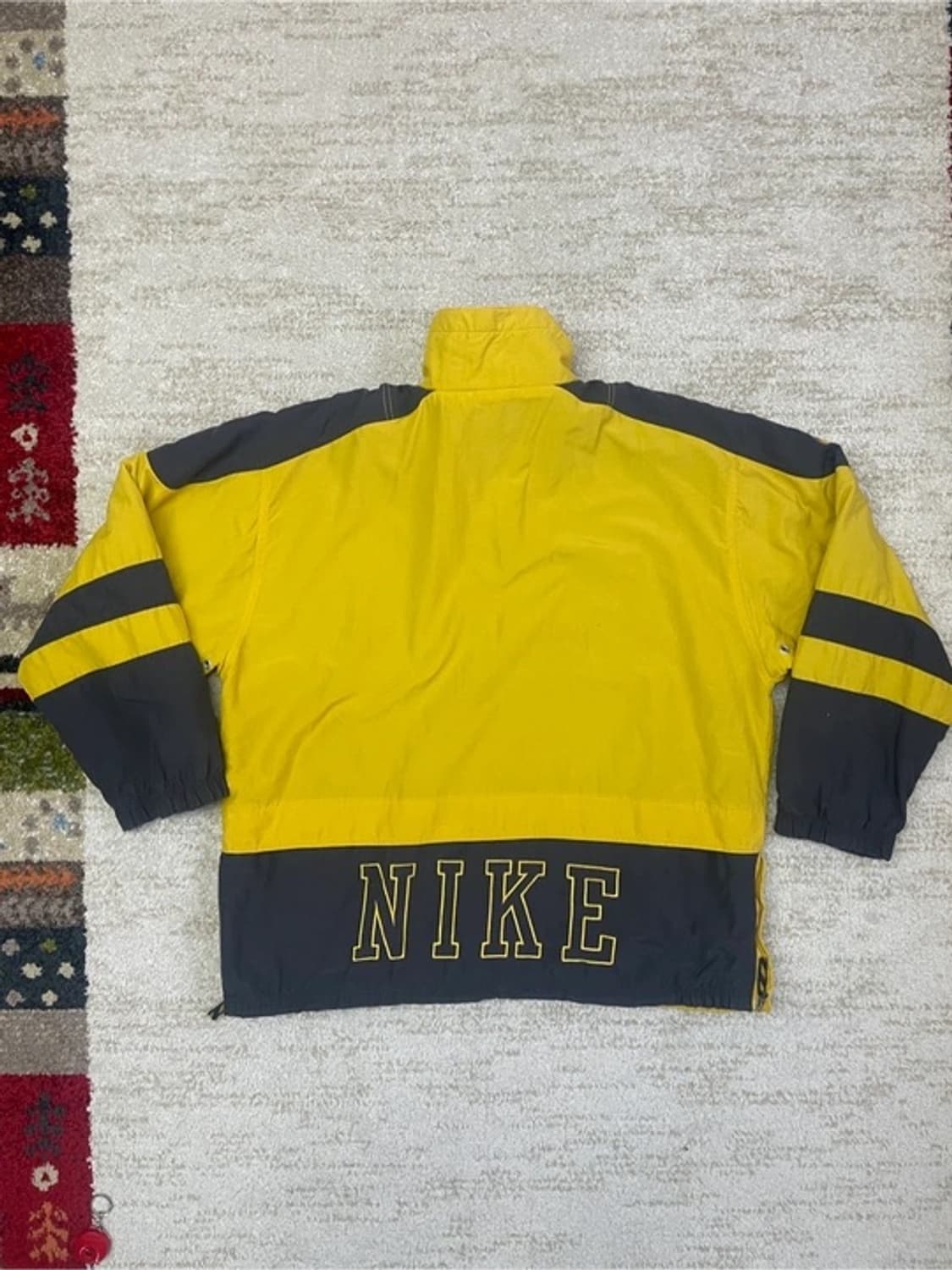 [L] 90s 올드스쿨 나이키 빅로고 스우시 아노락 후리스 내피 OK  상품이미지6