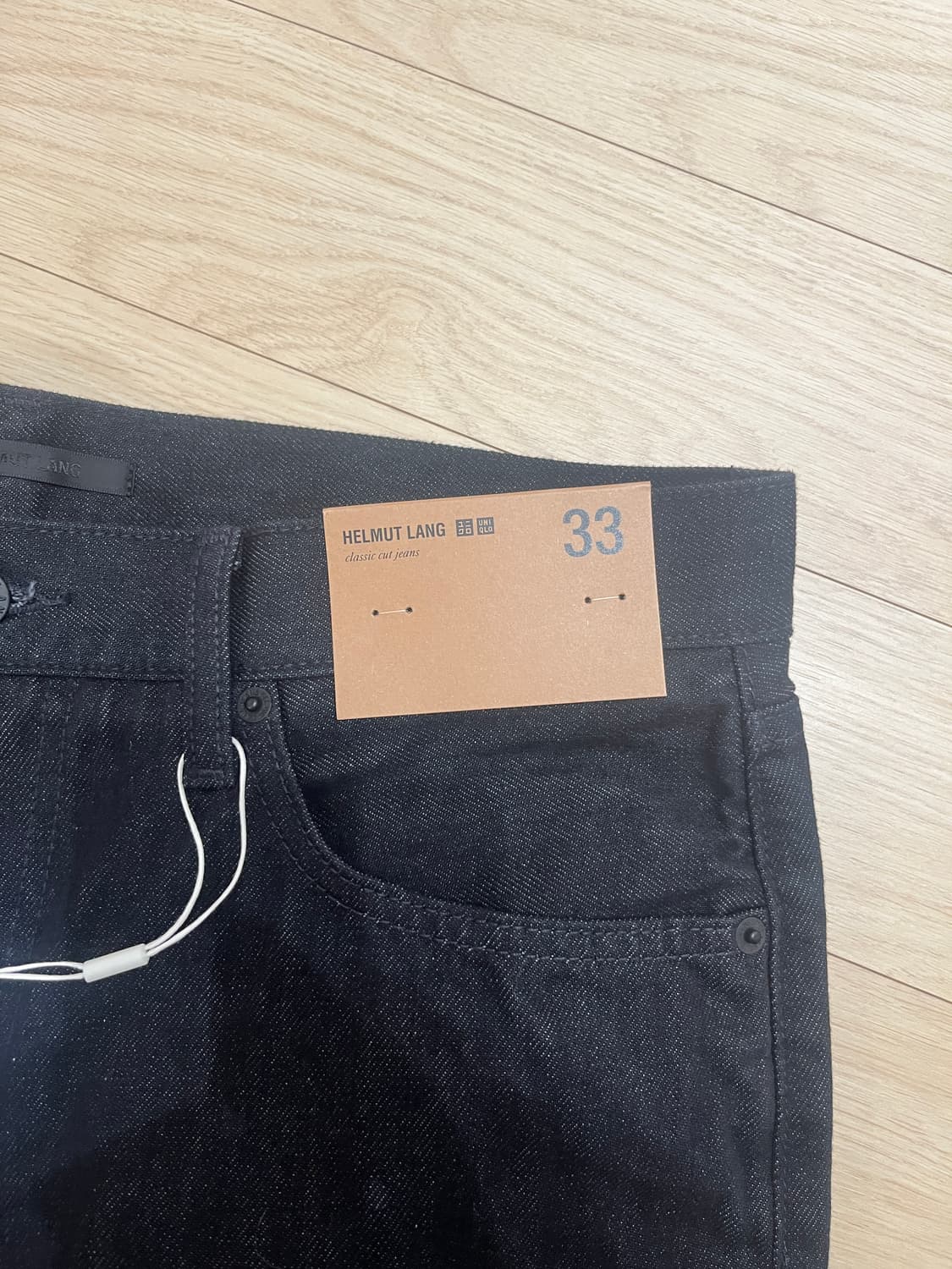 Helmut Lang Uniqlo 클래식 진 블랙 상품이미지2