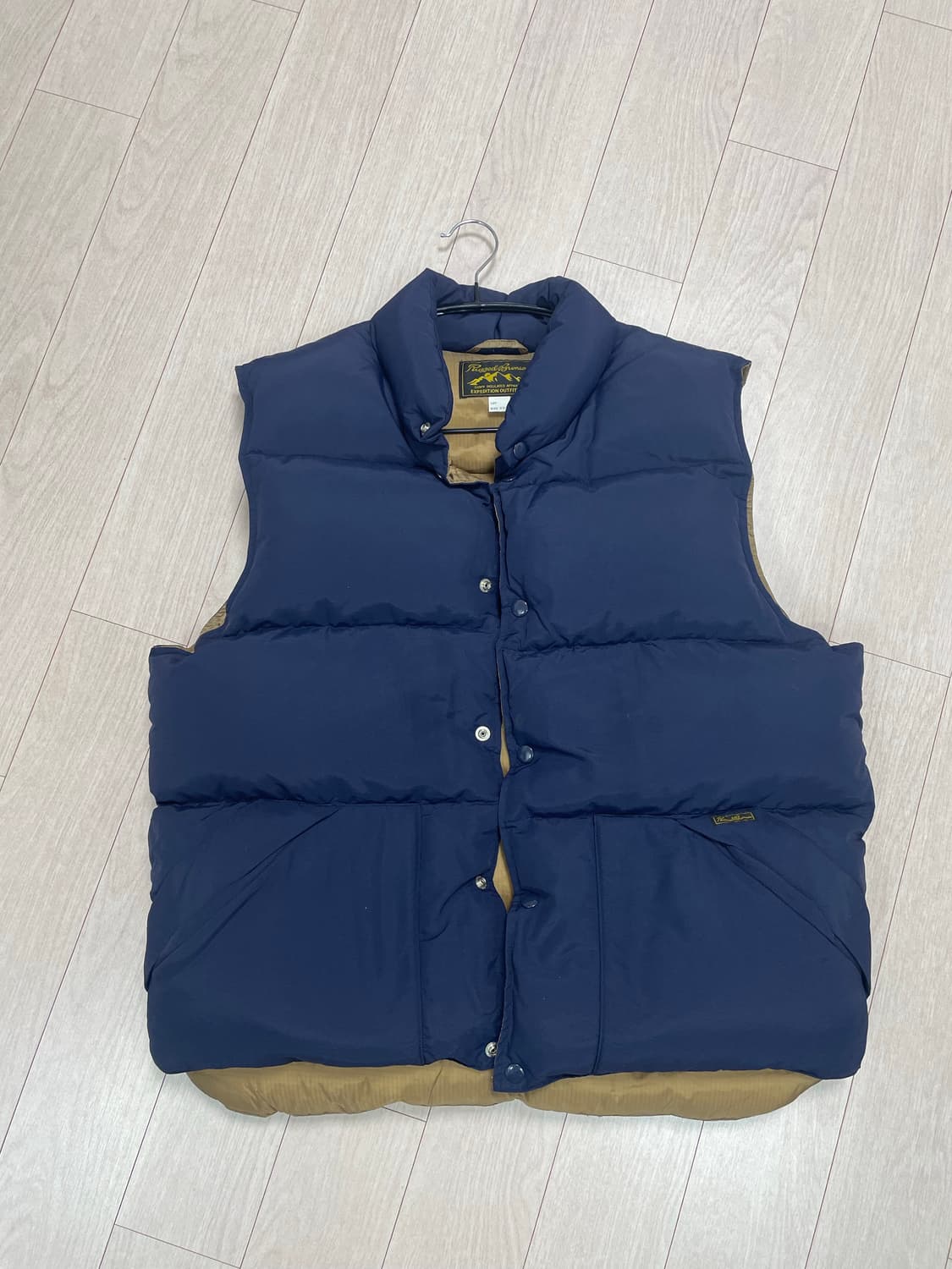 브론슨 트레일 다운 베스트 1982 model navy 패딩조끼 xxl 상품이미지1