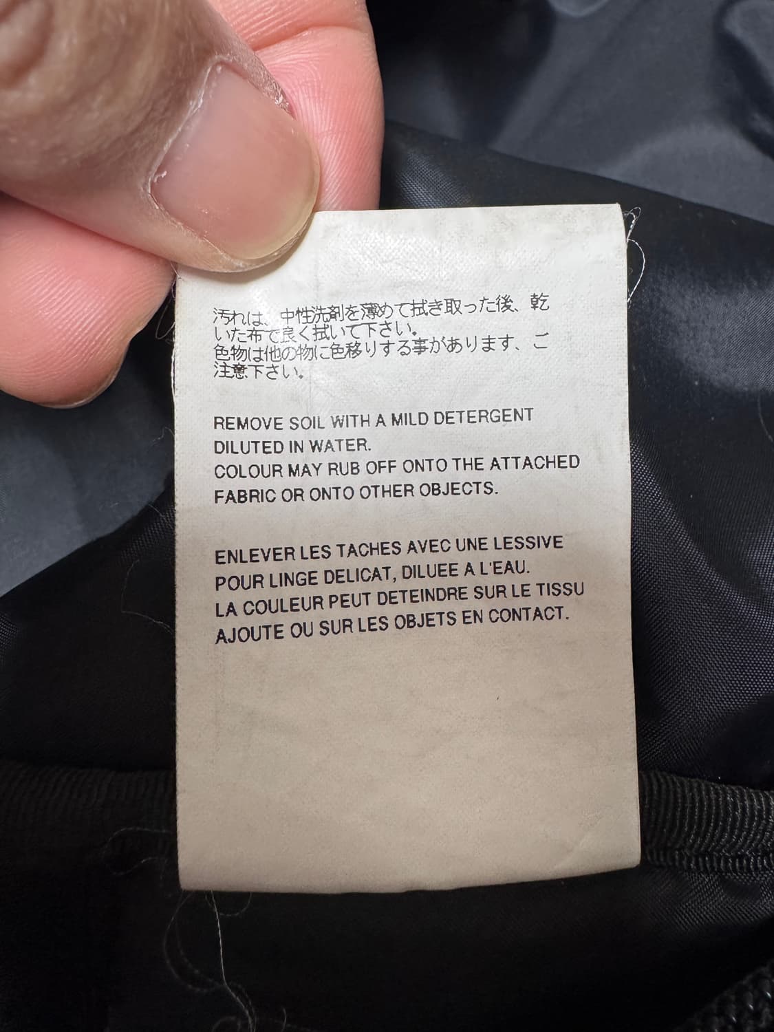 꼼데가르송 포터 백팩 라지 블랙 상품이미지9