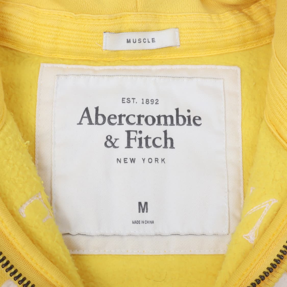 아베크롬비 옐로우 후드집업 상품이미지8