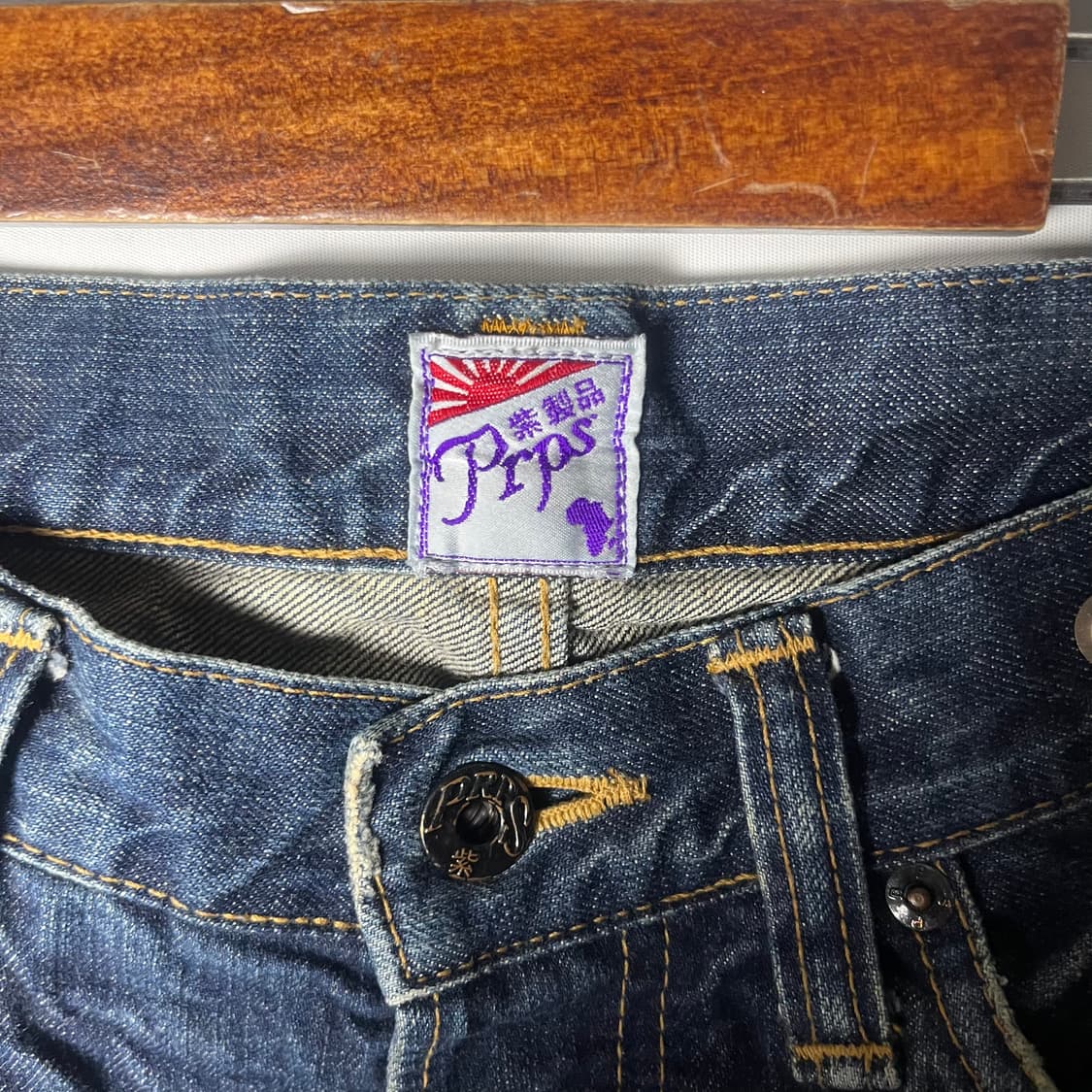 [Prps] 재팬 페인팅 워싱 데님팬츠 상품이미지5