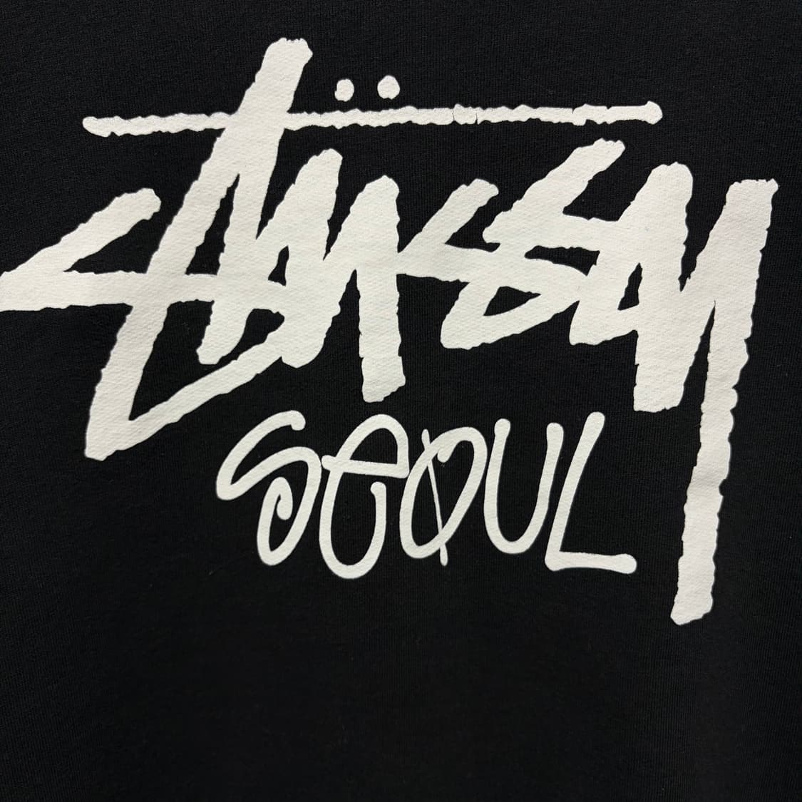 00S 스투시 서울 스탁로고 스웻셔츠 상품이미지3