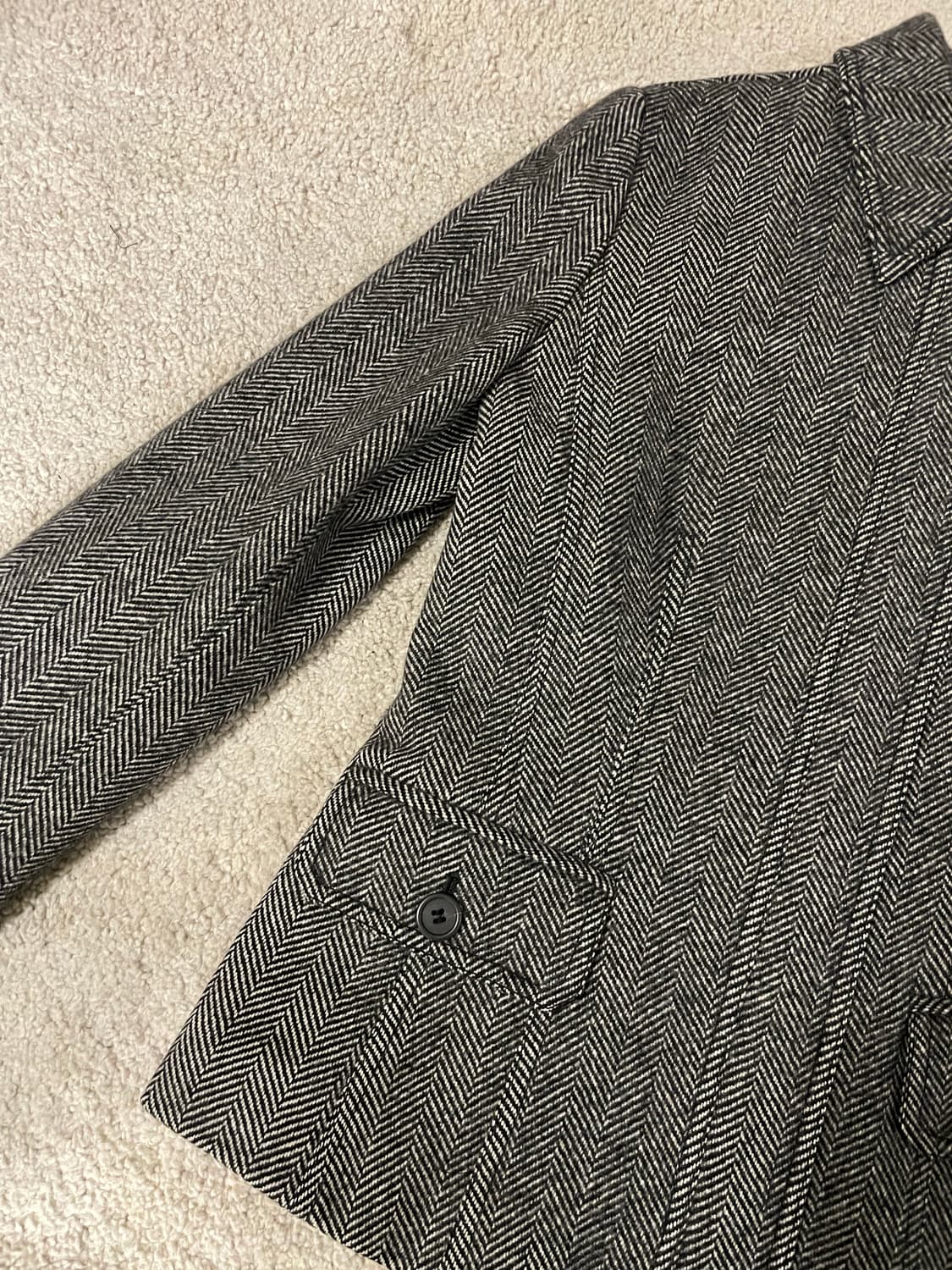 vintage j.crew herringbone wool jacket 상품이미지3