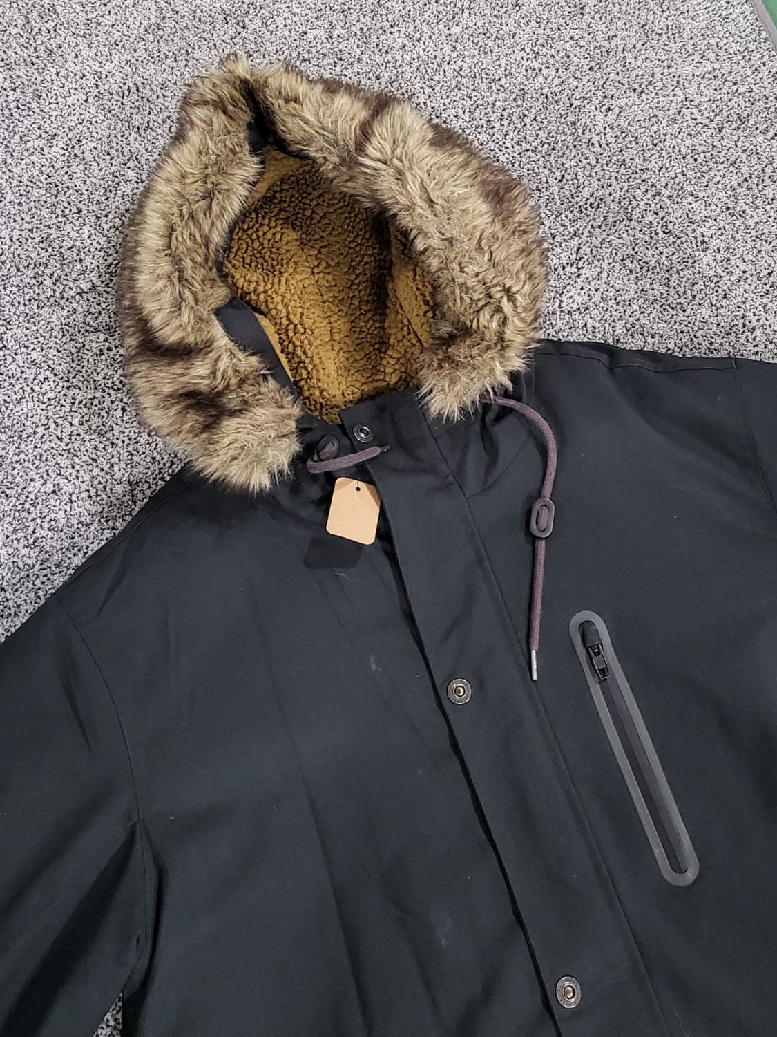 퀵실버(Quiksilver) 후드 퍼 겨울 자켓 상품이미지3