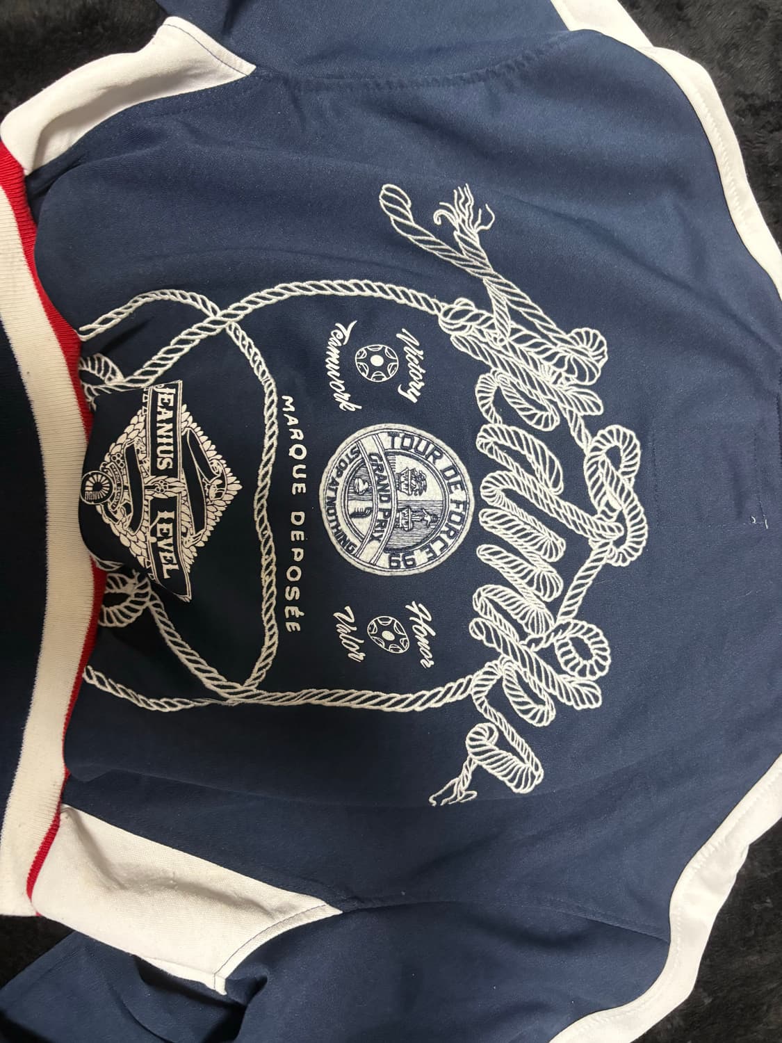 펑크 y2k 크롭 집업 상품이미지4