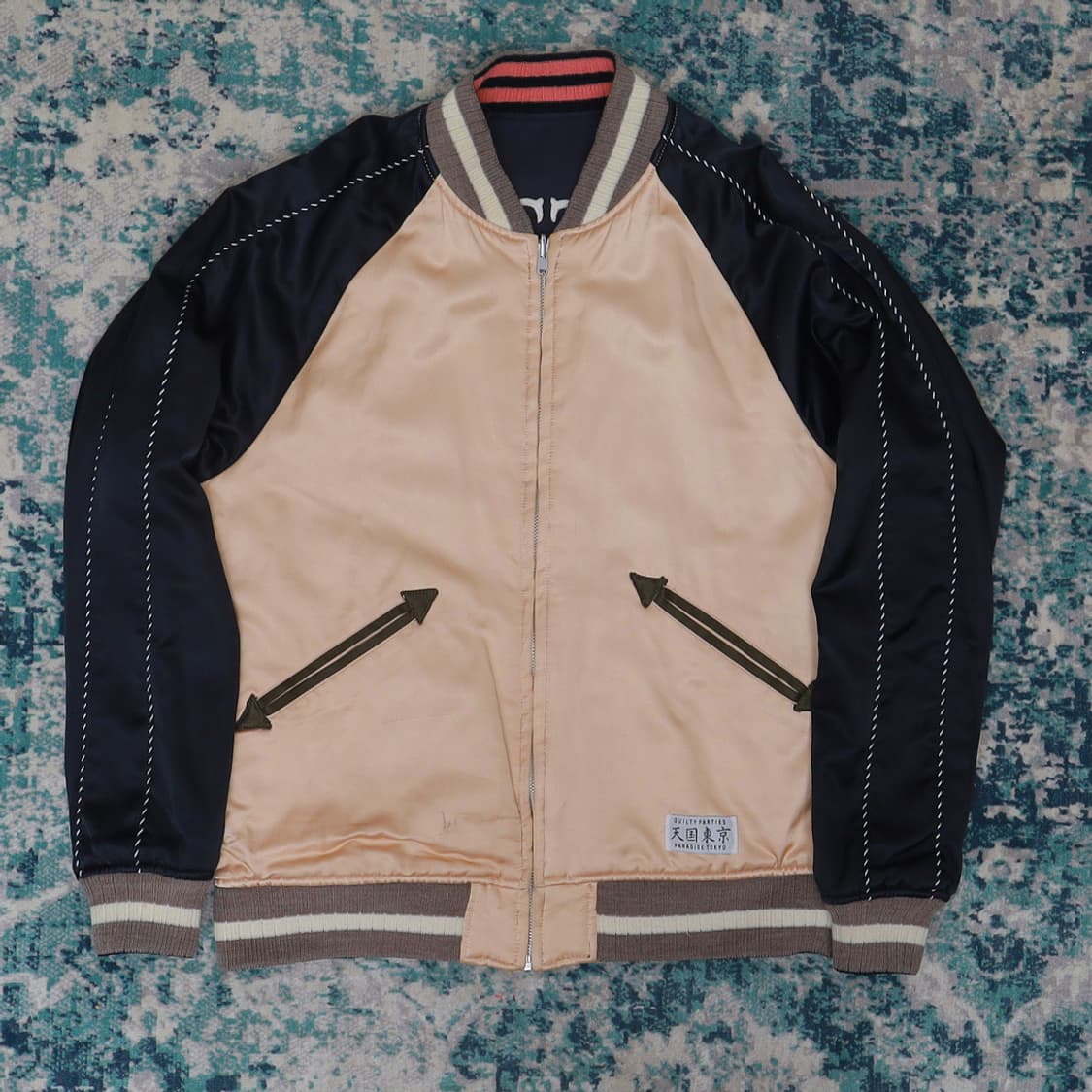 Wacko Maria 와코마리아 리버시블 스베니어 자켓 스카잔 M 상품이미지4