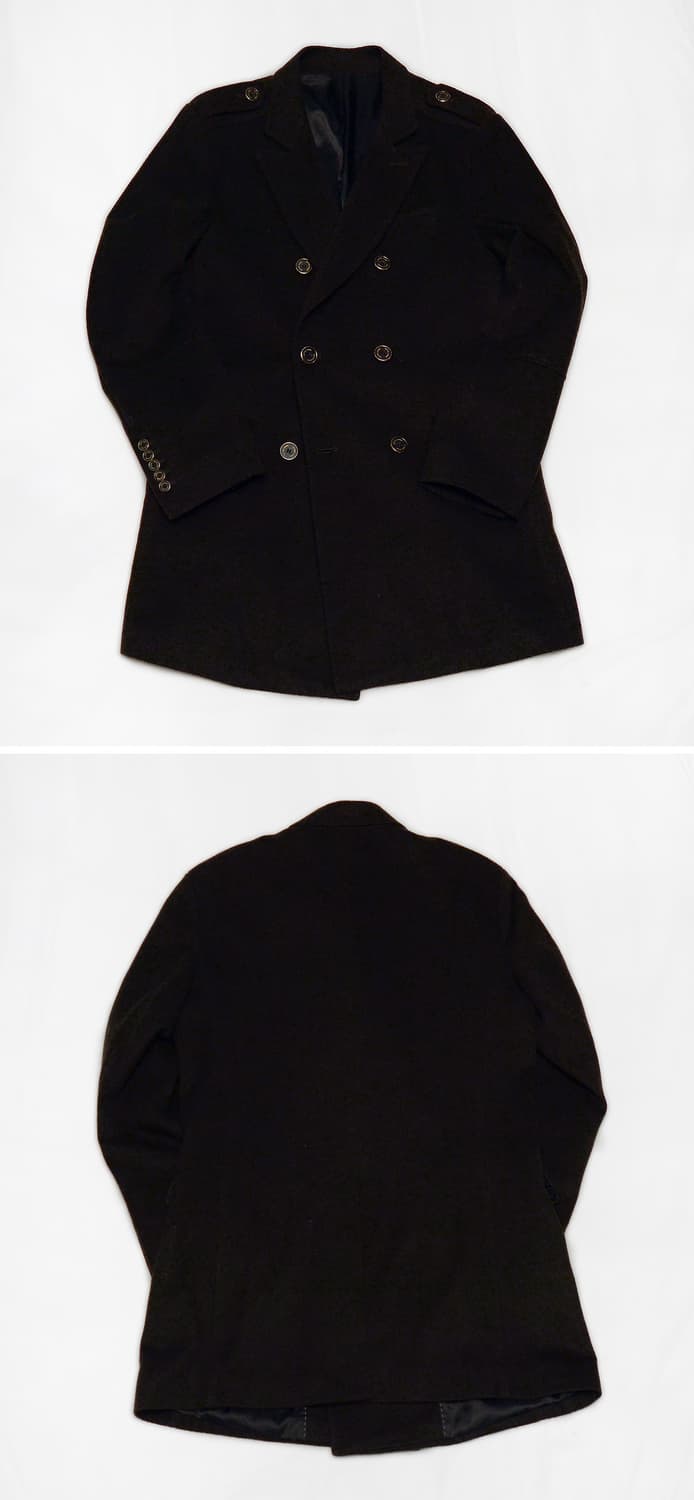 버튼옴므 제일모직 울캐시미어 핸드메이드 클래식 더블 코트 (100) 상품이미지2