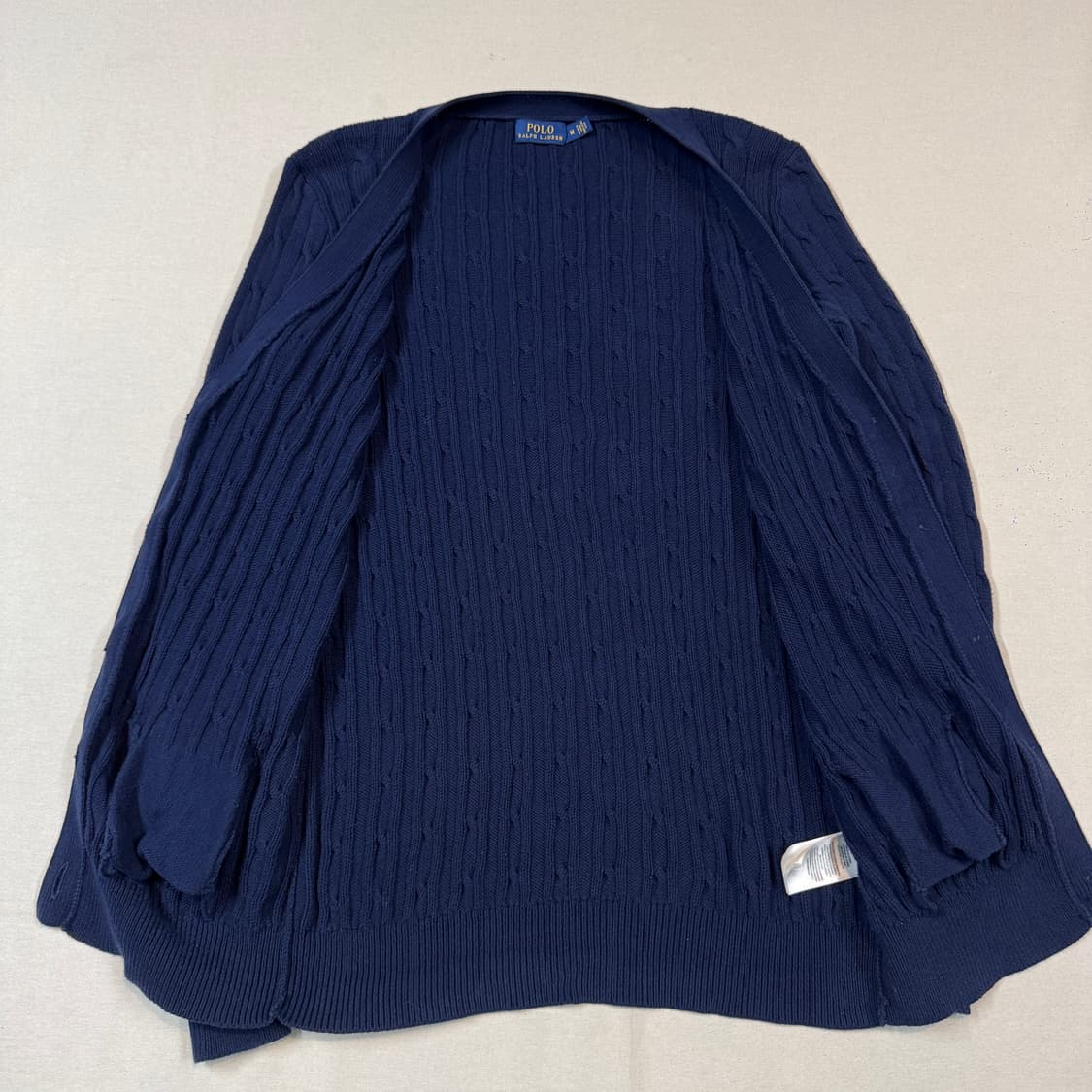 M) 폴로 랄프로렌 코튼 케이블 꽈배기 가디건 상품이미지5