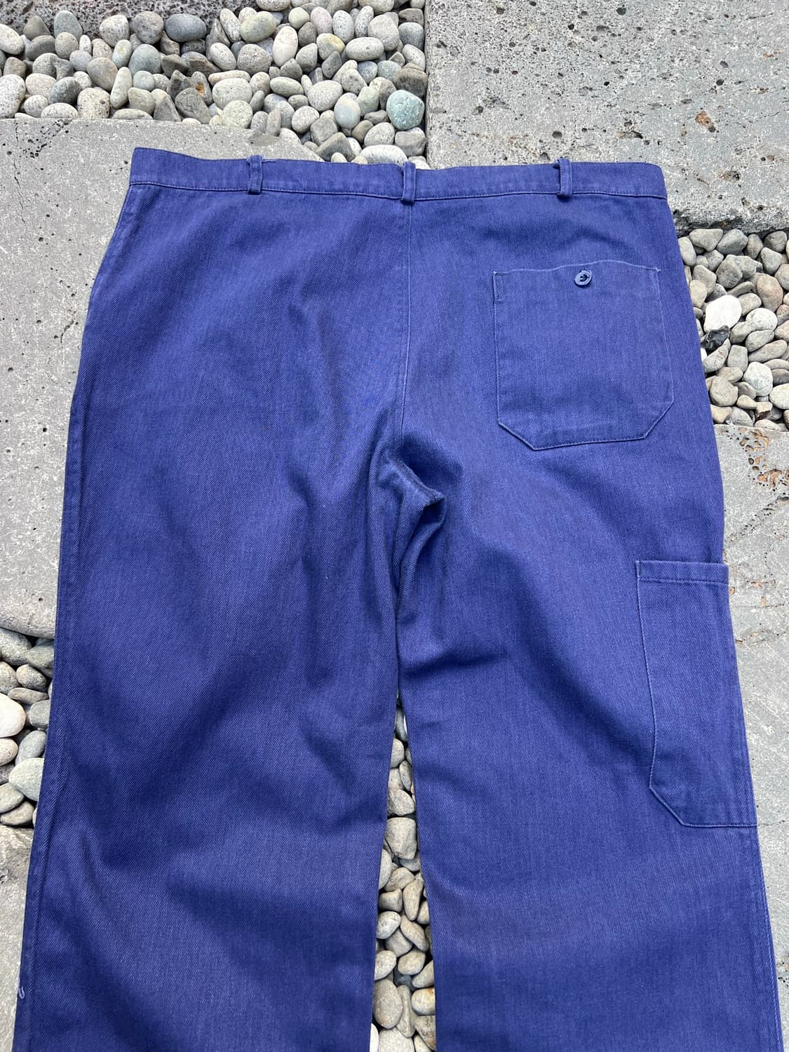 (37인치)OLD VINTAGE NAVY FRENCH WORK PANTS 상품이미지7