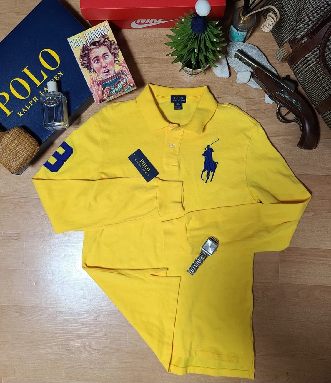 폴로 랄프로렌 긴팔 카라티 pk  상품이미지2