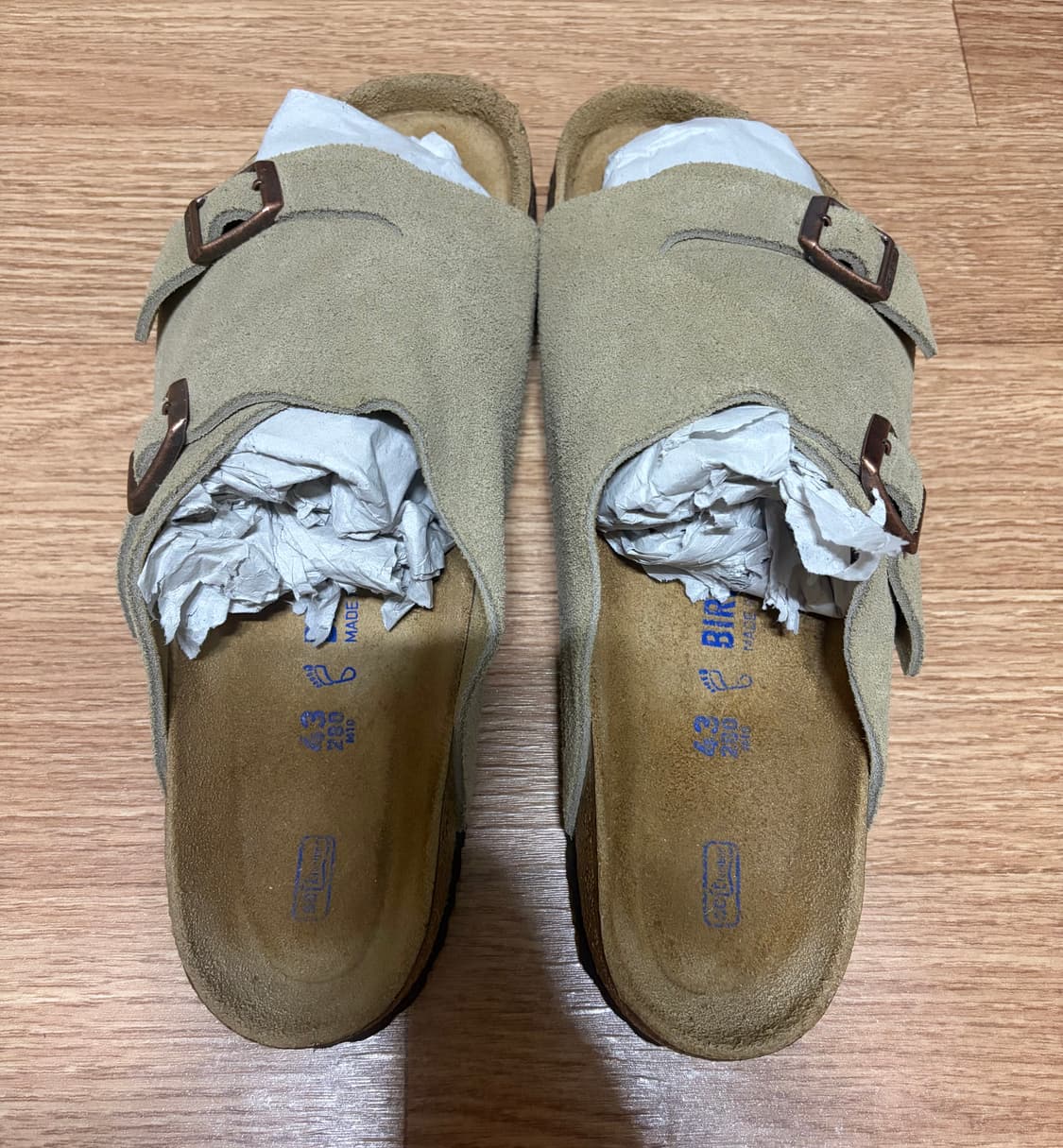 [280]버켄스탁 취리히 타우페 샌들 슬리퍼 상품이미지3