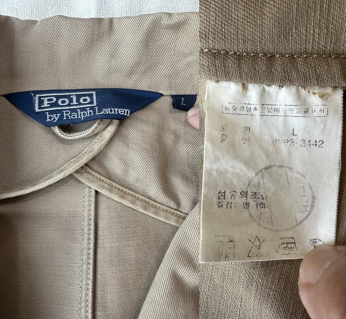 폴로 랄프로렌 사파리 필드자켓 베이지 L 상품이미지9