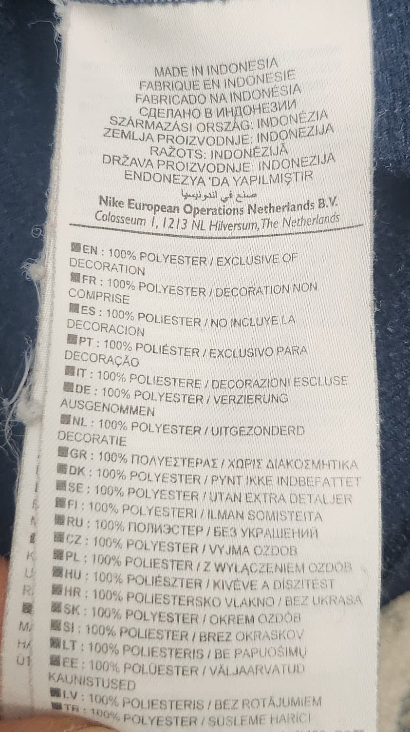 나이키 네이비 트랙 자켓 2XL 상품이미지4