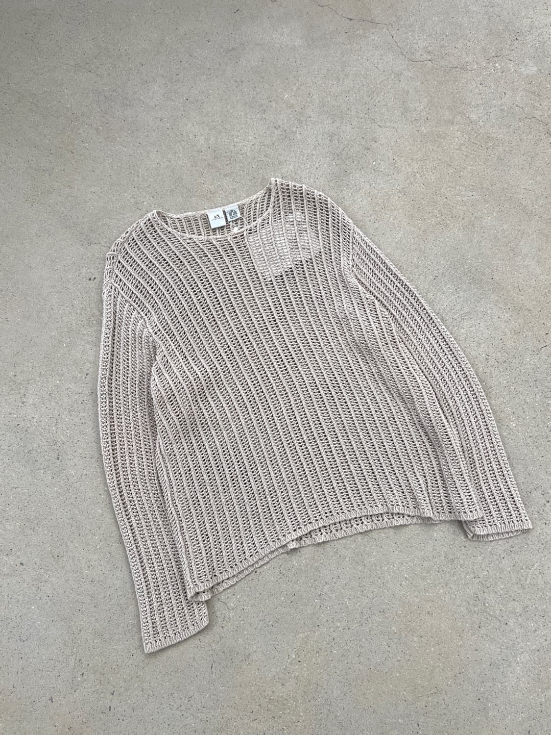 아르마니 익스체인지 아카이브 네트 니트 상품이미지3